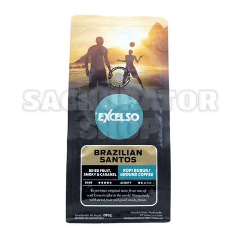 Jual Kopi Bubuk Excelso Excelco Exselso Brazilian Santos Ground Coffee