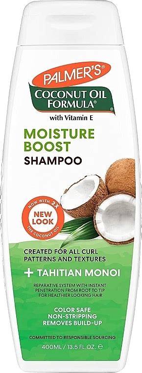 Palmer S Coconut Oil Formula Moisture Boost Shampoo Shampoo Makeup Uk