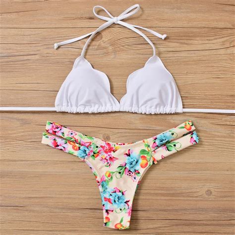 2017 Lady Sexy Swimwear Bandage Bikini Bikini Swimsuit Beachwear Swimwear Beach Swimwear Women