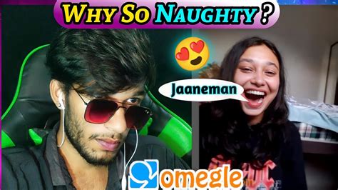 Why So Naughty Girl On Omegle🥰 Indian Girl On Omegle Omegle Funny Omegle Indian Amit