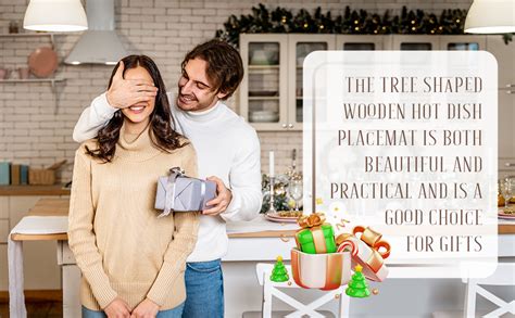 Amazon Tree Shaped Wooden Placemat For Hot Dishes Trivets For Hot Pots And Pans Wooden