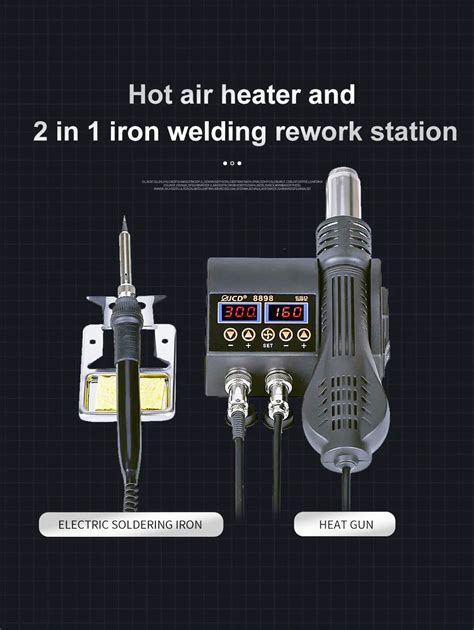 Jcd In Hot Air Heater And Soldering Iron