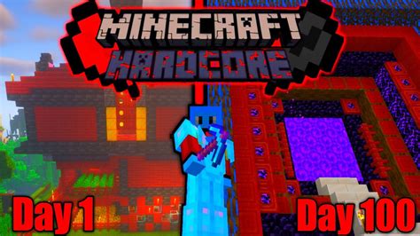 Days Hardcore Minecraft Youtube