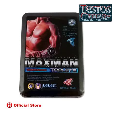 MBlue MAXXMAN Authentic Blue LIMITED PROMO MALE SEX Enhancer BOOSTER Hard Rock Robust Booster