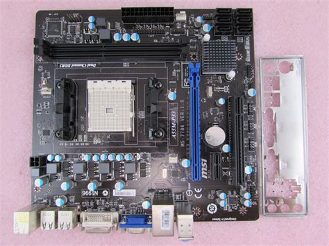MSI MS7786 VER 1.0 A55M-P33 Socket FM1 AMD A55 Micro-ATX Motherboard ...