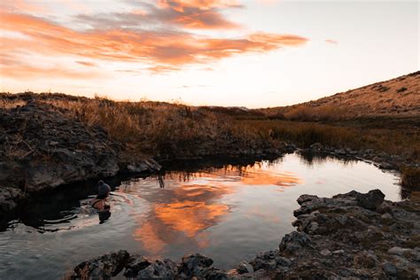 Wild Rose Hot Springs Idaho Hot Spring In A Lava Bed