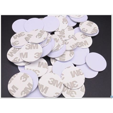 Rfid Sticker Coin Type Tag 25mm 125 Khz