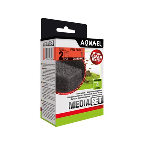 Aquael Sponge Fan 1 Plus Carbon 2pk - Big Al's Pet Supercentre — Hamilton
