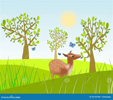 Eating Deer Royalty Free Stock Photos - Image: 20744188