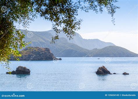 Paisaje Marino Panor Mico Del Verano Hermoso Vista El Bah A Del Mar Con