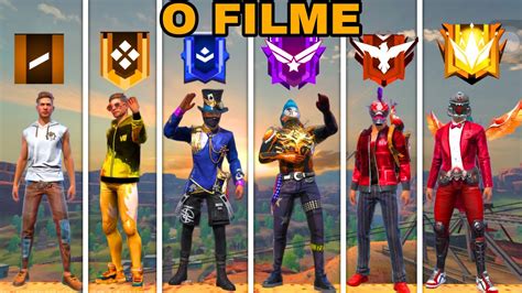 O FILME TIPOS DE JOGADORES DE FREE FIRE DO BRONZE AO DESAFIANTE YouTube