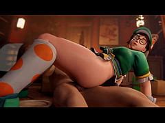D Compilation Mei Dick Ride Mercy Blowjob Flexible Widowmaker Sombra Anal Fuck Overwatch