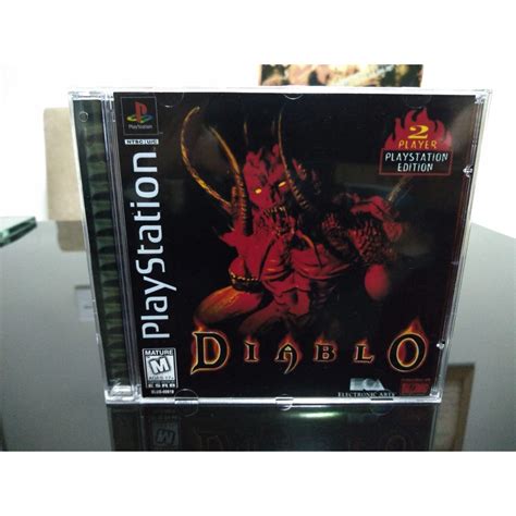 Diablo Patch PS1 Midia Preta Shopee Brasil