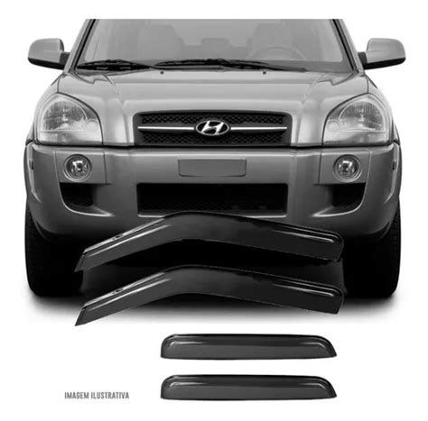 Calha Defletor De Chuva Hyundai Tucson Portas