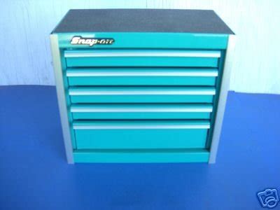 SNAP-ON COLLECTIBLE MINI TOOL BOX / TEAL GREEN / BLUE ? | #30818367