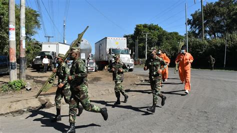 Pobladores de Chinandega participan en el IV Ejercicio de Protección a