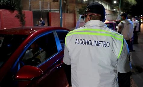 Alcoholímetro Cdmx Cuál Es El Nivel Máximo De Alcohol Permitido