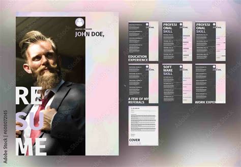 Modern Resume Templates Stock Template | Adobe Stock