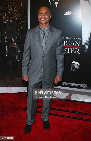 Cuba Gooding Jr Arrives At The American Gangster New York City