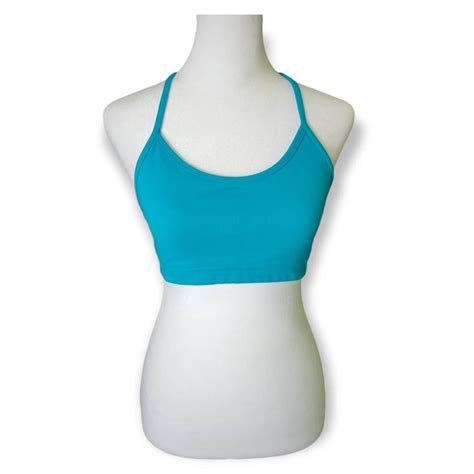 Lululemon Athletica Teal Turquoise Yoga Racerback Sports Bra Ebay In 2022 Racerback Sports