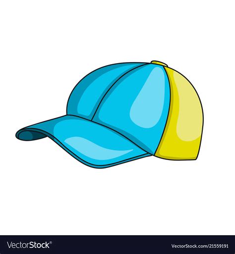 Kids baseball cap icon Royalty Free Vector Image