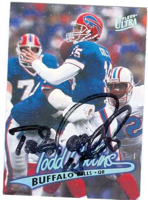 Todd Collins autographed Football Card (Buffalo Bills)