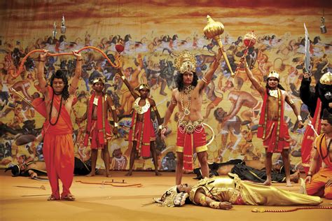 The Ramlila Festival Mass Religious Education In Pageant Form