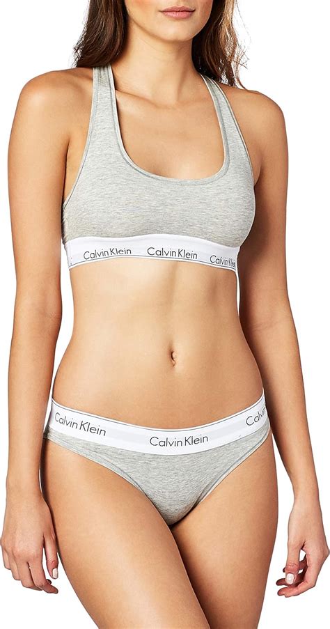 Buy Calvin Klein Womens Modern Cotton Bralette And Bikini Online At Lowest Price In India