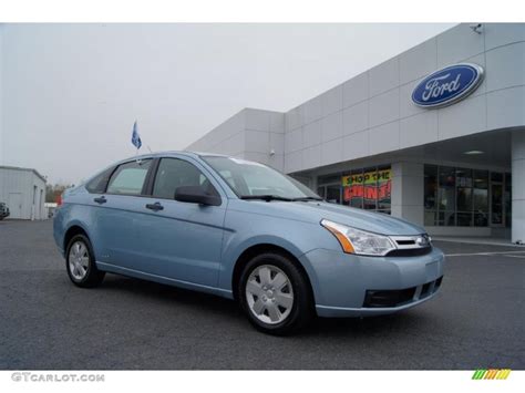 2008 Light Ice Blue Metallic Ford Focus S Sedan 47831293 Photo 18