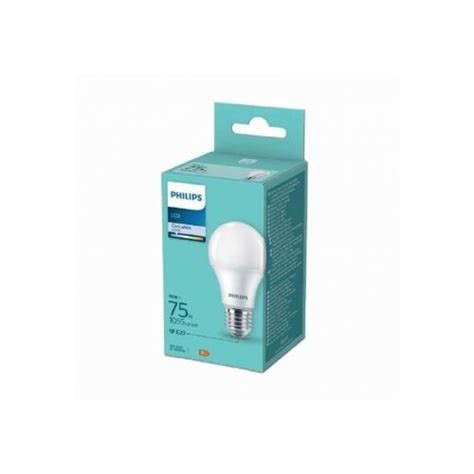 Philips Led Sijalica E27 10 5W 75W 1055lm 4000K A60 Bela EPonuda