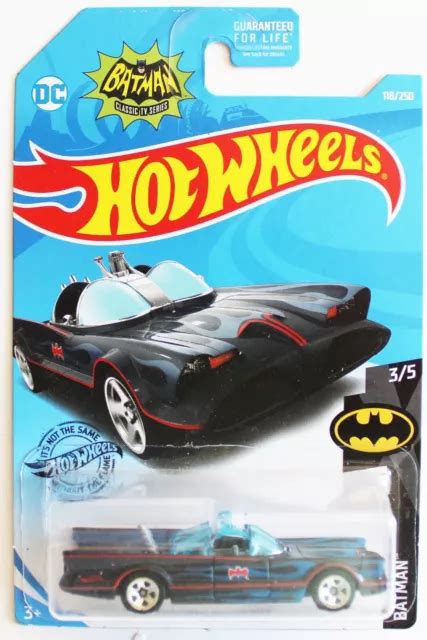 HOT WHEELS BATMOBILE Classic 1966 TV Series USA Mint Carded 7 00 PicClick UK