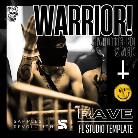 FLP WARRIOR Rave Hard Techno Acid 150 BPM FL Studio