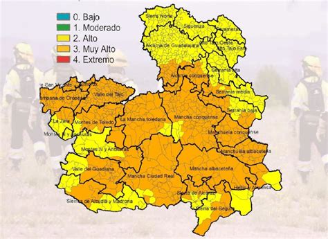 Riesgo Muy Alto Por Incendios Forestales En Gran Parte De La Provincia