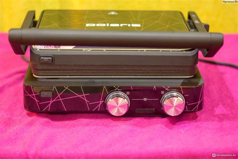 Электрический пресс-гриль Polaris PGP 2502 - «Быстро, вкусно и полезно ...