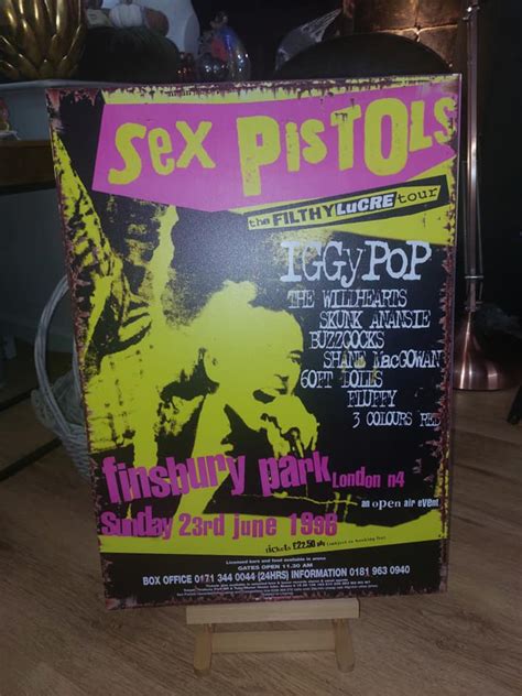 Sex Pistols Finsbury Park Filthy Lucre Tour Poster A2 Large Gallery42 Sex Pistols Finsbury