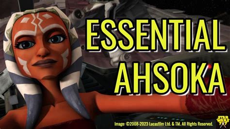 Ahsoka Essential Stories Clone Wars Season 1 Episode 3279 Youtube