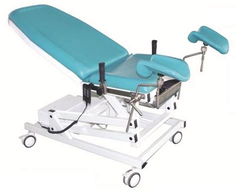 Medical Electric Gynaecology Examination Table Adjustable Women