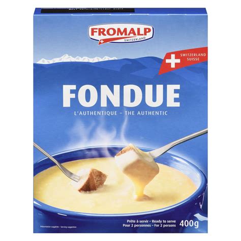 Fromalp Fondue Original 40 Fonduekäse 400g Amazonde Lebensmittel