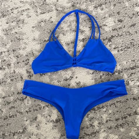 Bright Blue Bikini Gem