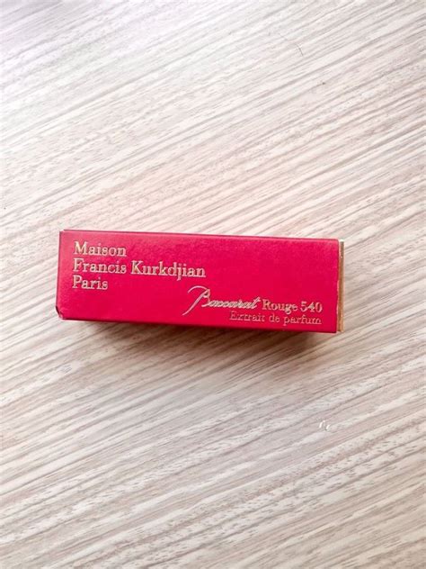 MFK Baccarat 540 Extrait (BR540) 5ml size, Beauty & Personal Care ...