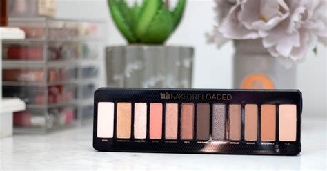 FashStyleLiv Urban Decay Naked Reloaded Palette Review Swatches