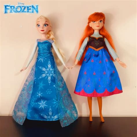 Kit Bonecas Ana E Elsa Musicais Do Filme Frozen Disney Store