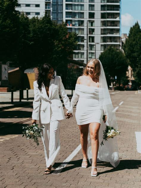 Joyful Intimate Lesbian Same Sex Wedding In Manchester