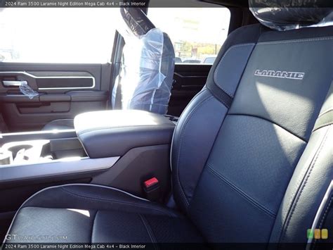 Black 2024 Ram 3500 Interiors