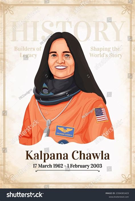 Kalpana Chawla Vector Photos Images And Pictures