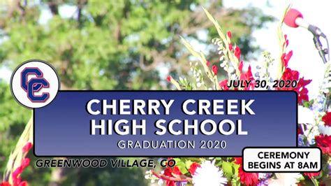 Cherry Creek High School Graduation 2020 Youtube