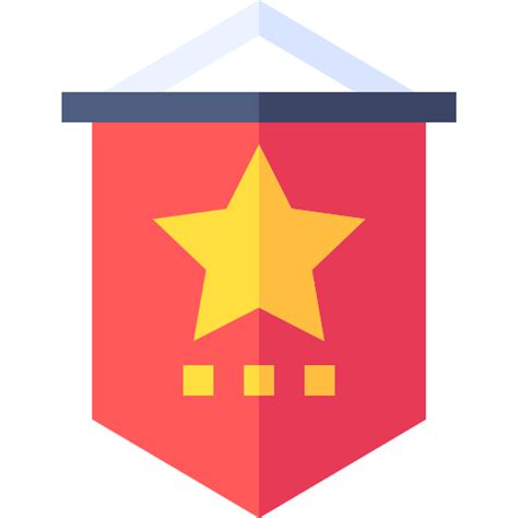 Flag Basic Straight Flat Icon
