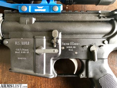Armslist For Saletrade Fulton Armory Far 15 Peerless National Match