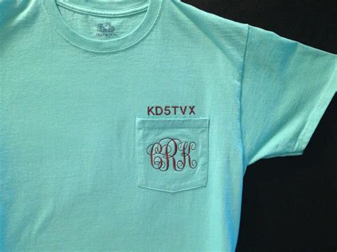 Ham Radio Shirt Callsign Shirts Embroidered Shirts Etsy