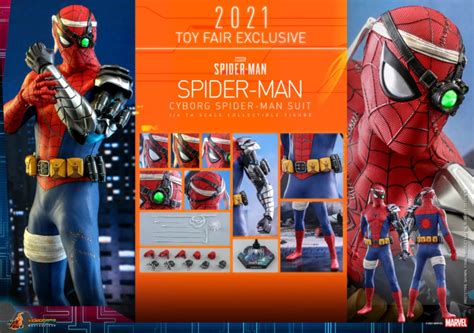 Hot Toys Marvel S Spider Man Cyborg Spider Man Suit